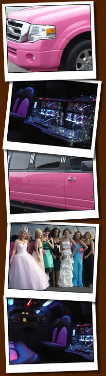 Pink Limousines For School Proms, Weddings, Birthdays And Hen Nights